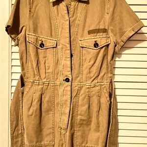 FREE PEOPLE JUMP SUIT Khaki size small